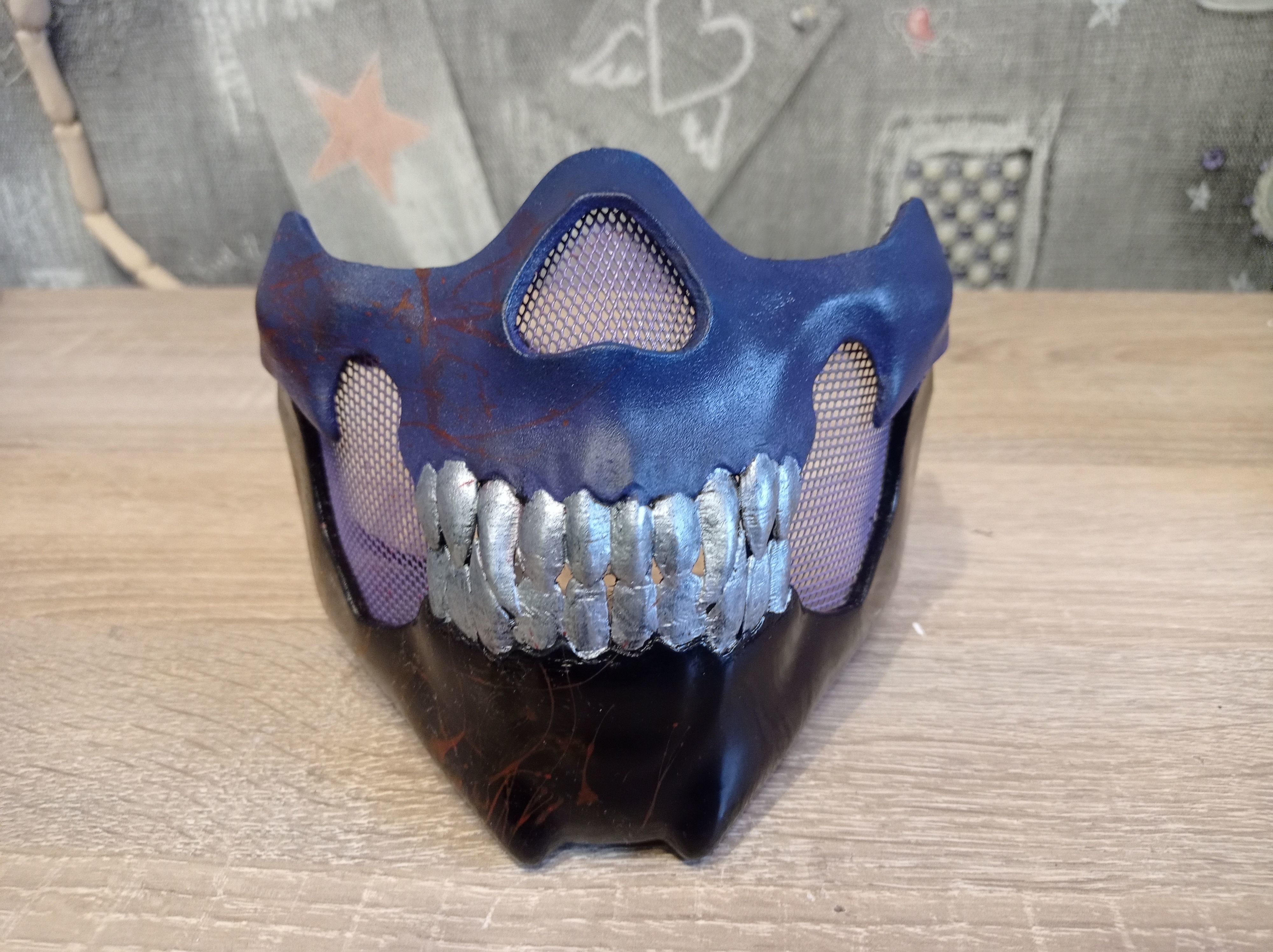 Mileena mask from Mortal Kombat 11 - Sadakui Kombat mask 3D print model_3