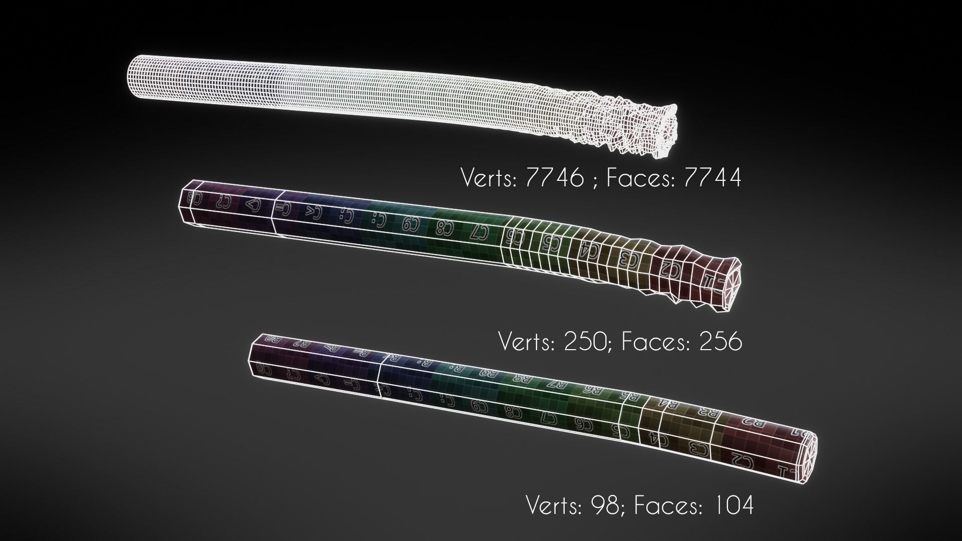 PBR Generic Cigarette Burning  Low-poly 3D model_11