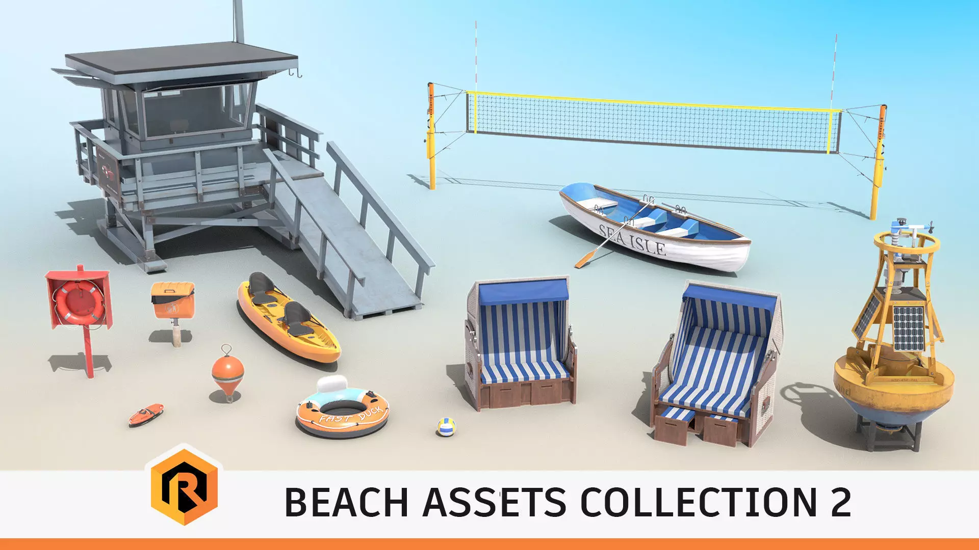 Beach Assets Collection 2 _0