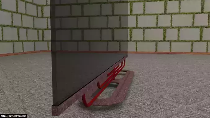 Transparent panel TV