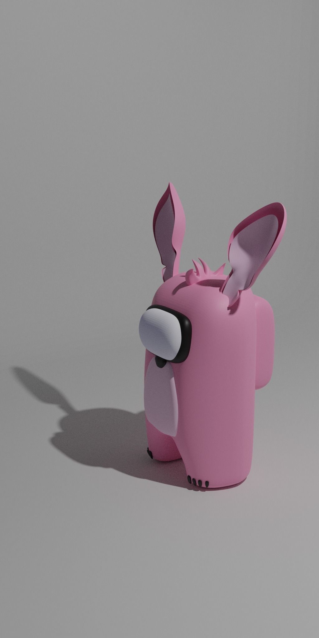 3d characters for games AMONG US 3D Low-poly 3D model_12