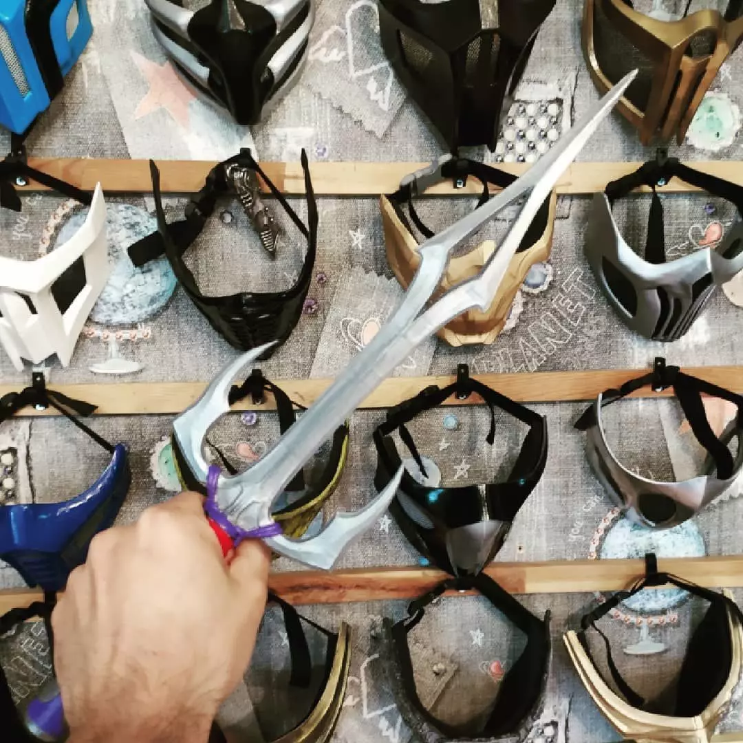 Mileena Sai from Mortal Kombat 11 Ver1 3D print model_0