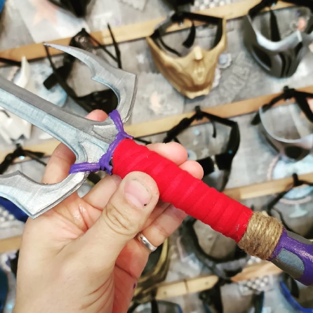 Mileena Sai from Mortal Kombat 11 Ver1 3D print model_1