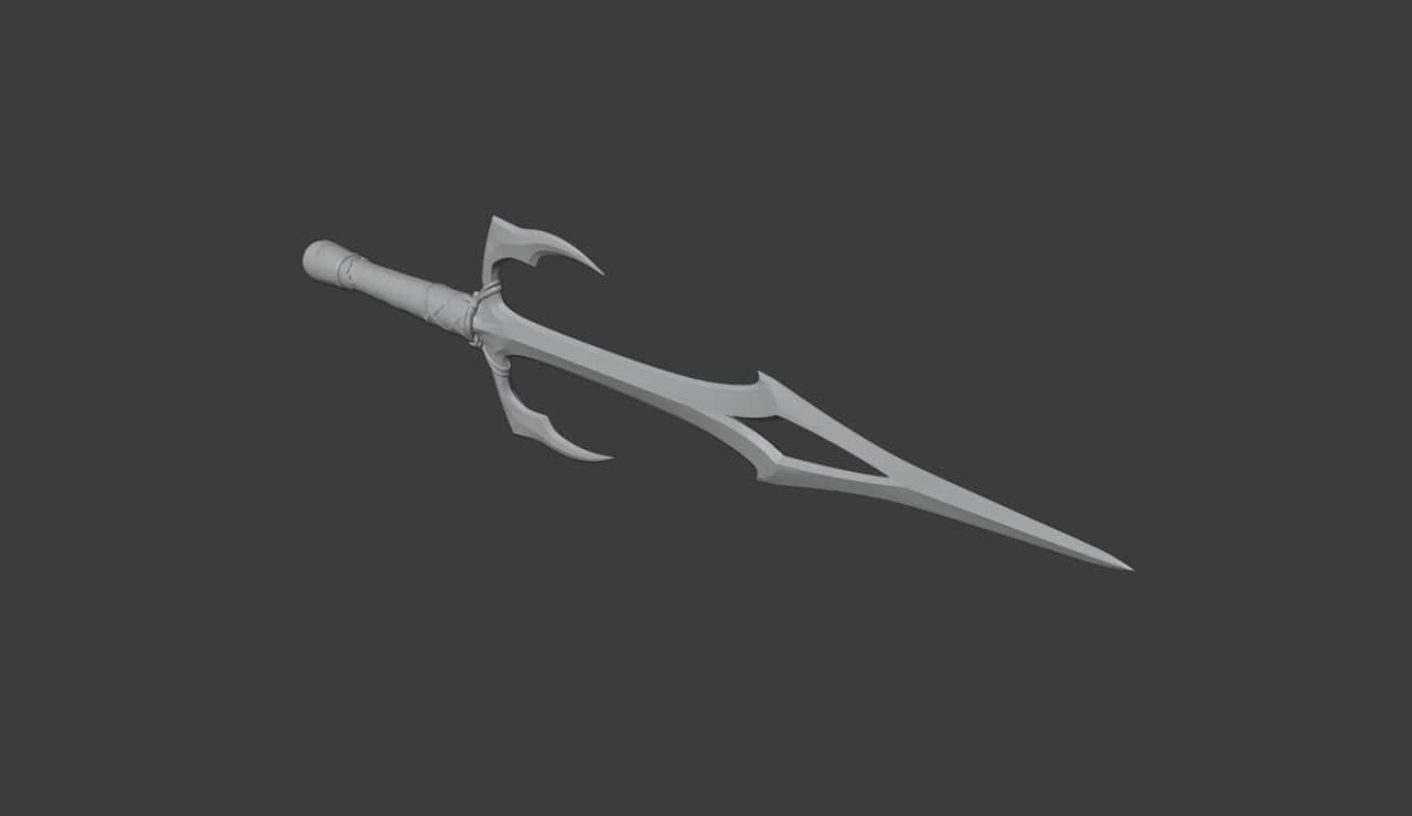 Mileena Sai from Mortal Kombat 11 Ver1 3D print model_5