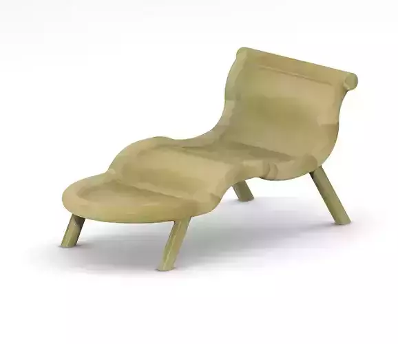 Stylish Lounge Chair 3D print model