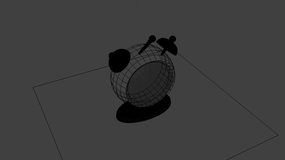 Clock Free 3D model_4