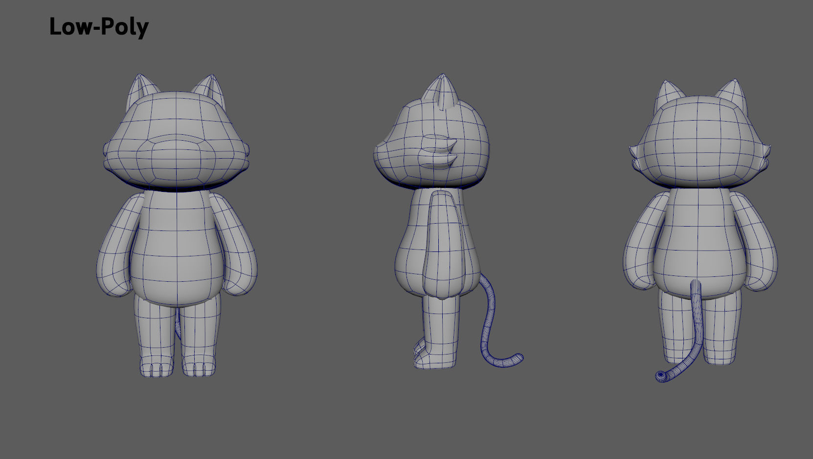 Cute Cat Platform Toy 3D print model_1