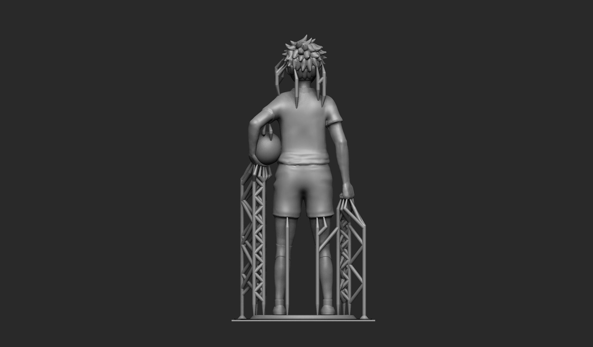 Hinata Shoyo- Anime 3D Printable Model 3D print model_6