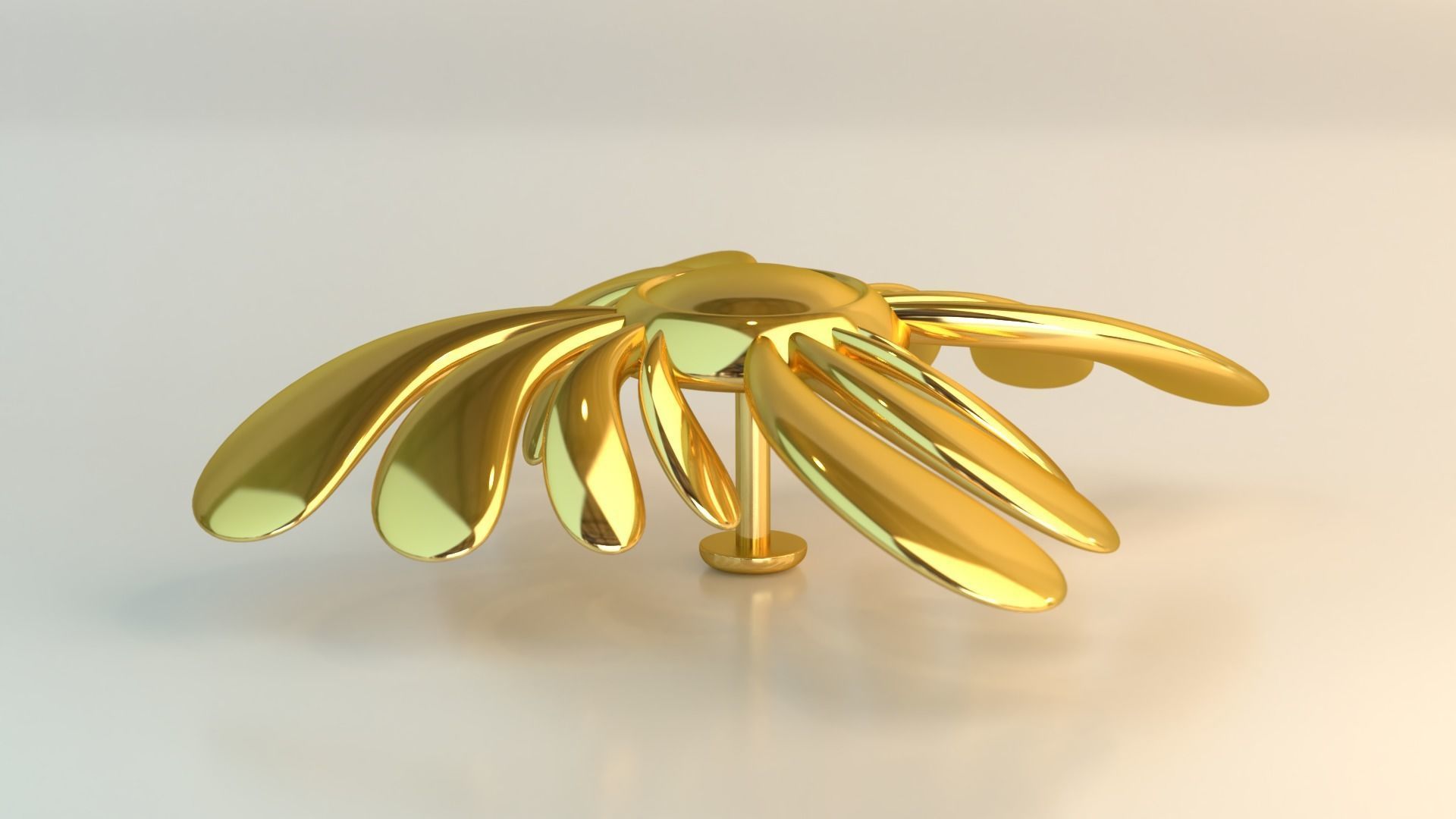 Ear Ring 3 3D model_3