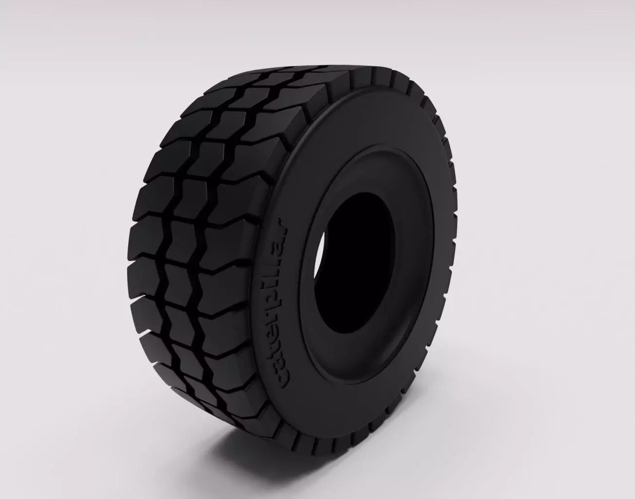 tyre loader dumper construction 3D model
