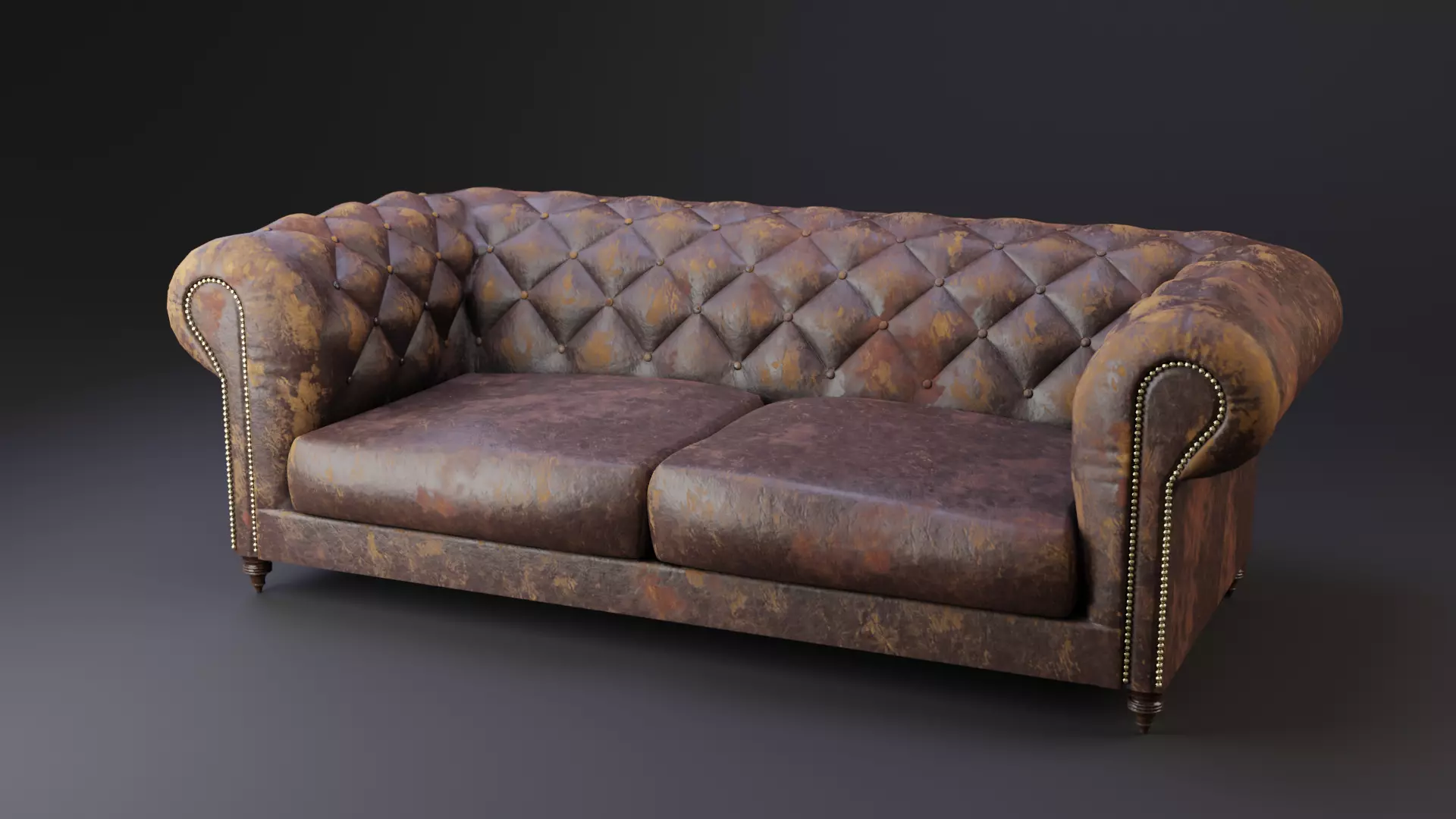Chesterfield sofa 3D model