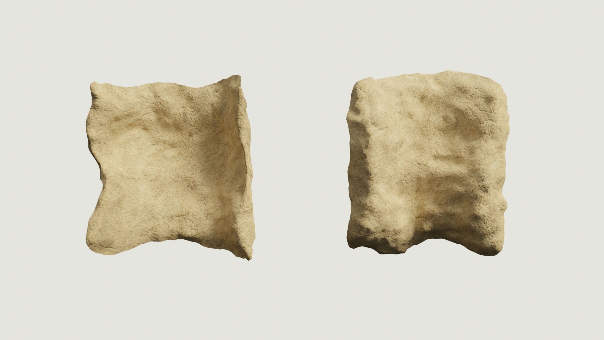 Environmental Cracked Rocks Vol4 - Game Ready and PBR Low-poly 3D model_22