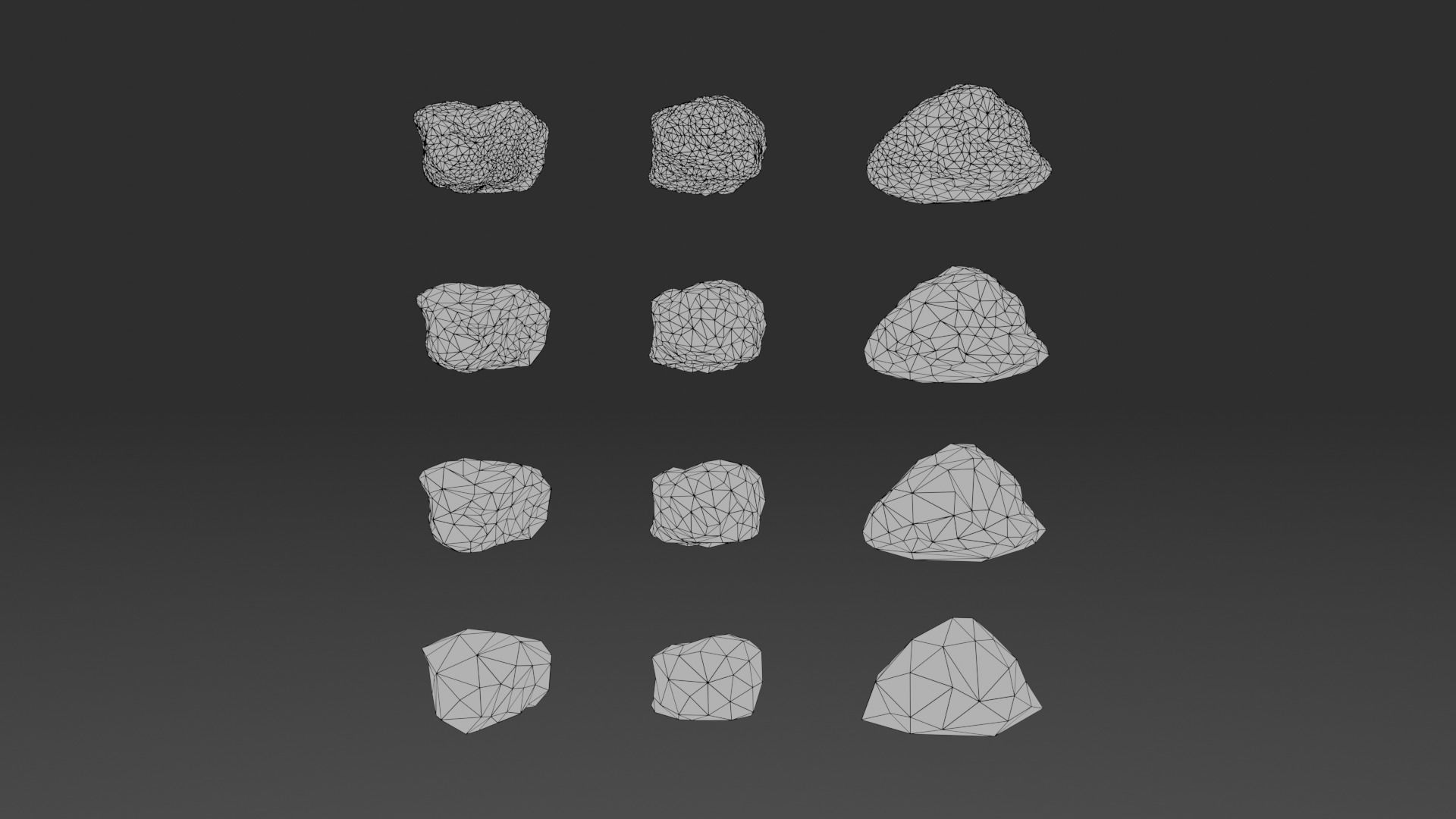 Environmental Cracked Rocks Vol4 - Game Ready and PBR Low-poly 3D model_40