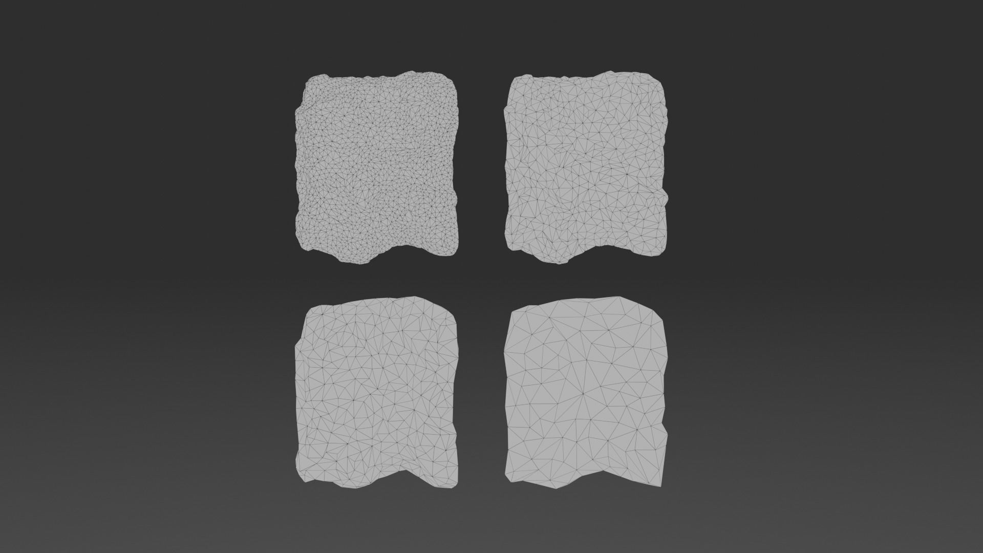 Environmental Cracked Rocks Vol4 - Game Ready and PBR Low-poly 3D model_50