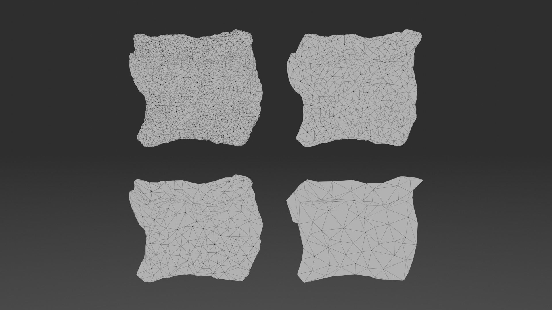 Environmental Cracked Rocks Vol4 - Game Ready and PBR Low-poly 3D model_59