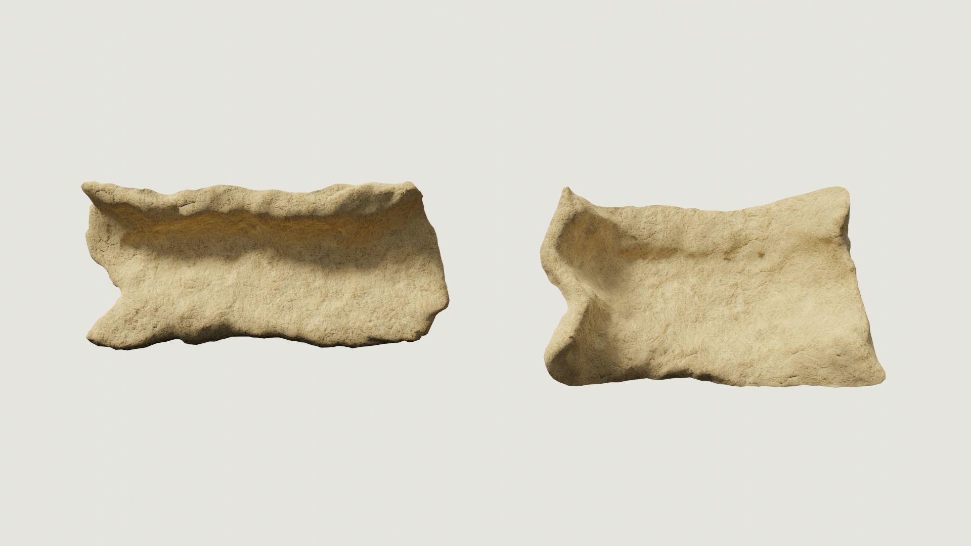 Environmental Cracked Rocks Vol4 - Game Ready and PBR Low-poly 3D model_23