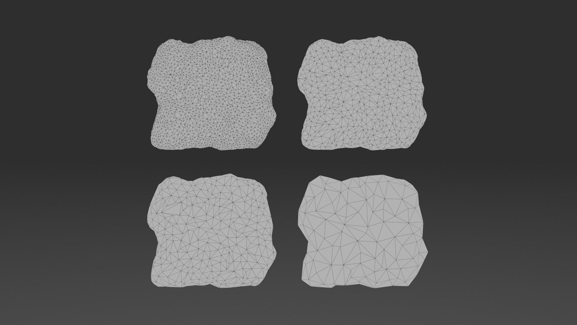 Environmental Cracked Rocks Vol4 - Game Ready and PBR Low-poly 3D model_36
