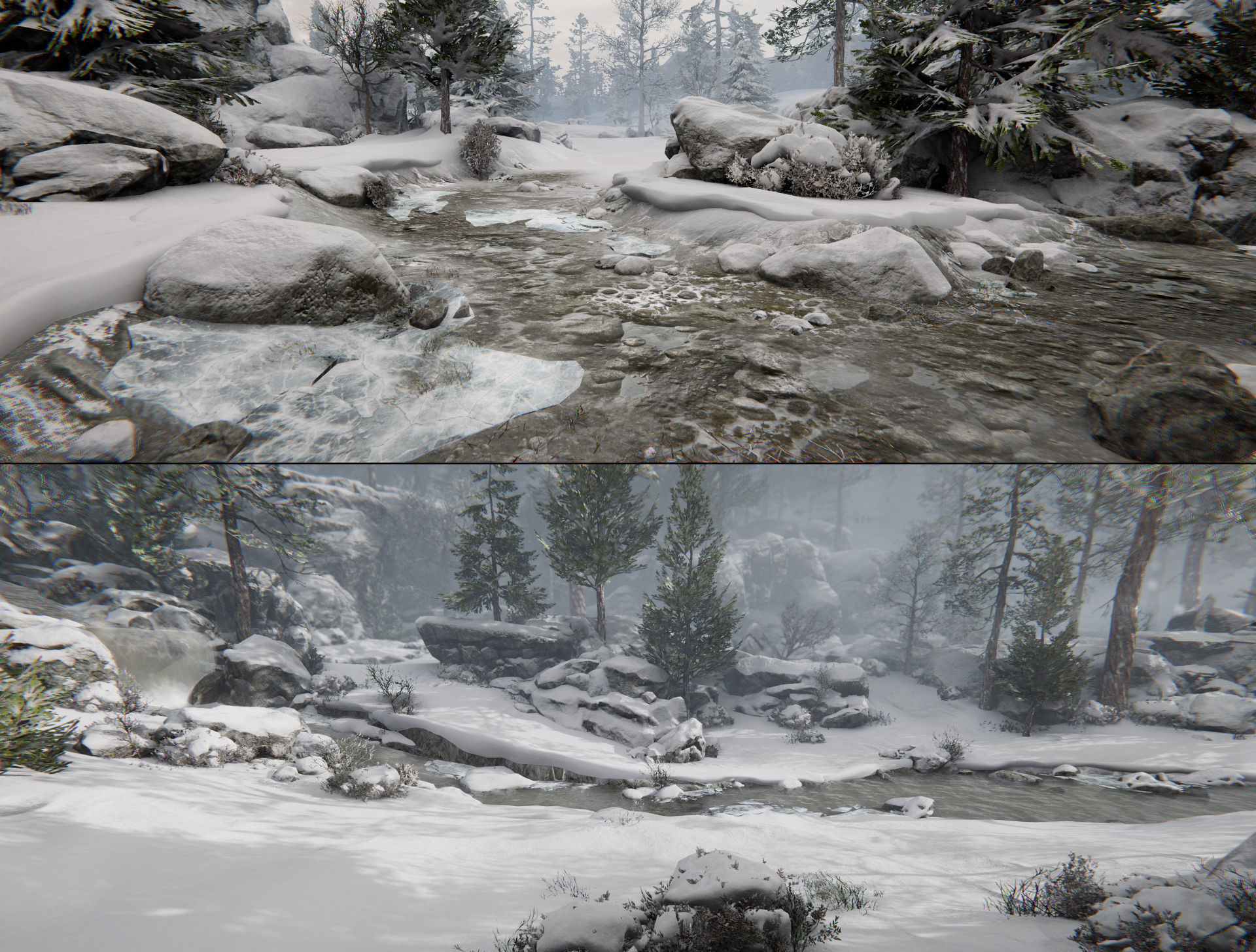 Rocky Hills Environment - Mega Pack Low-poly 3D model_42