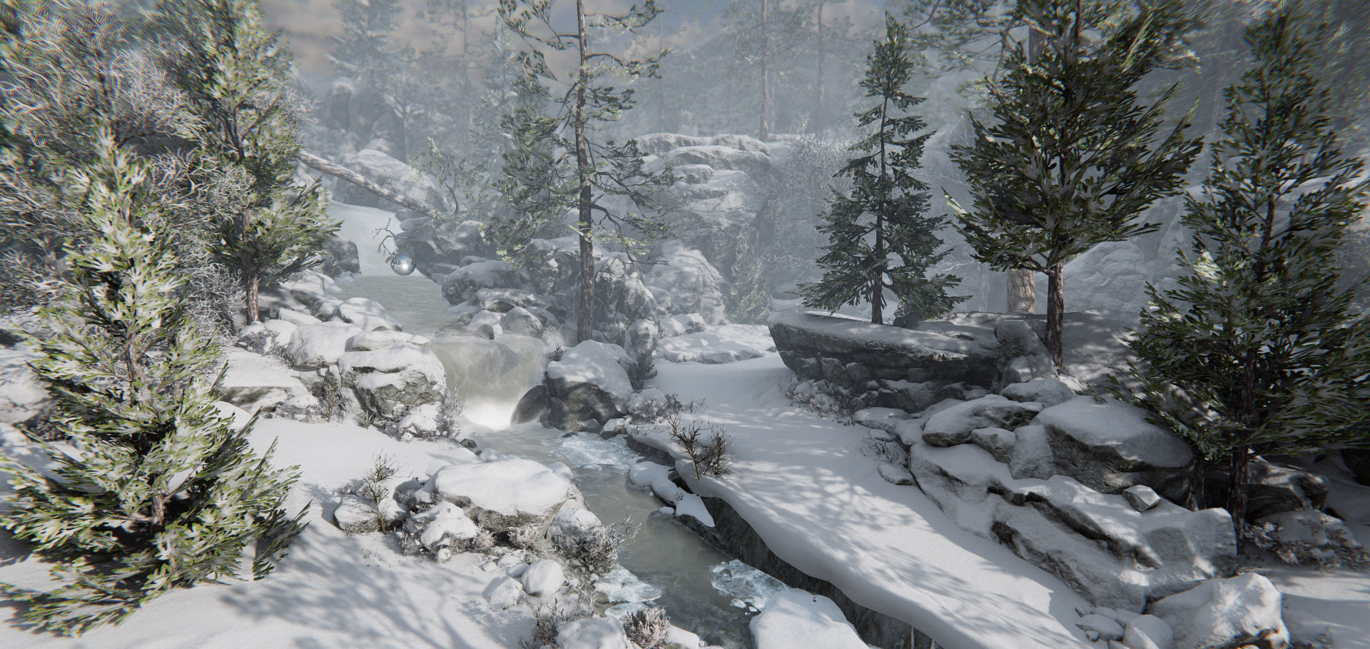 Rocky Hills Environment - Mega Pack Low-poly 3D model_41