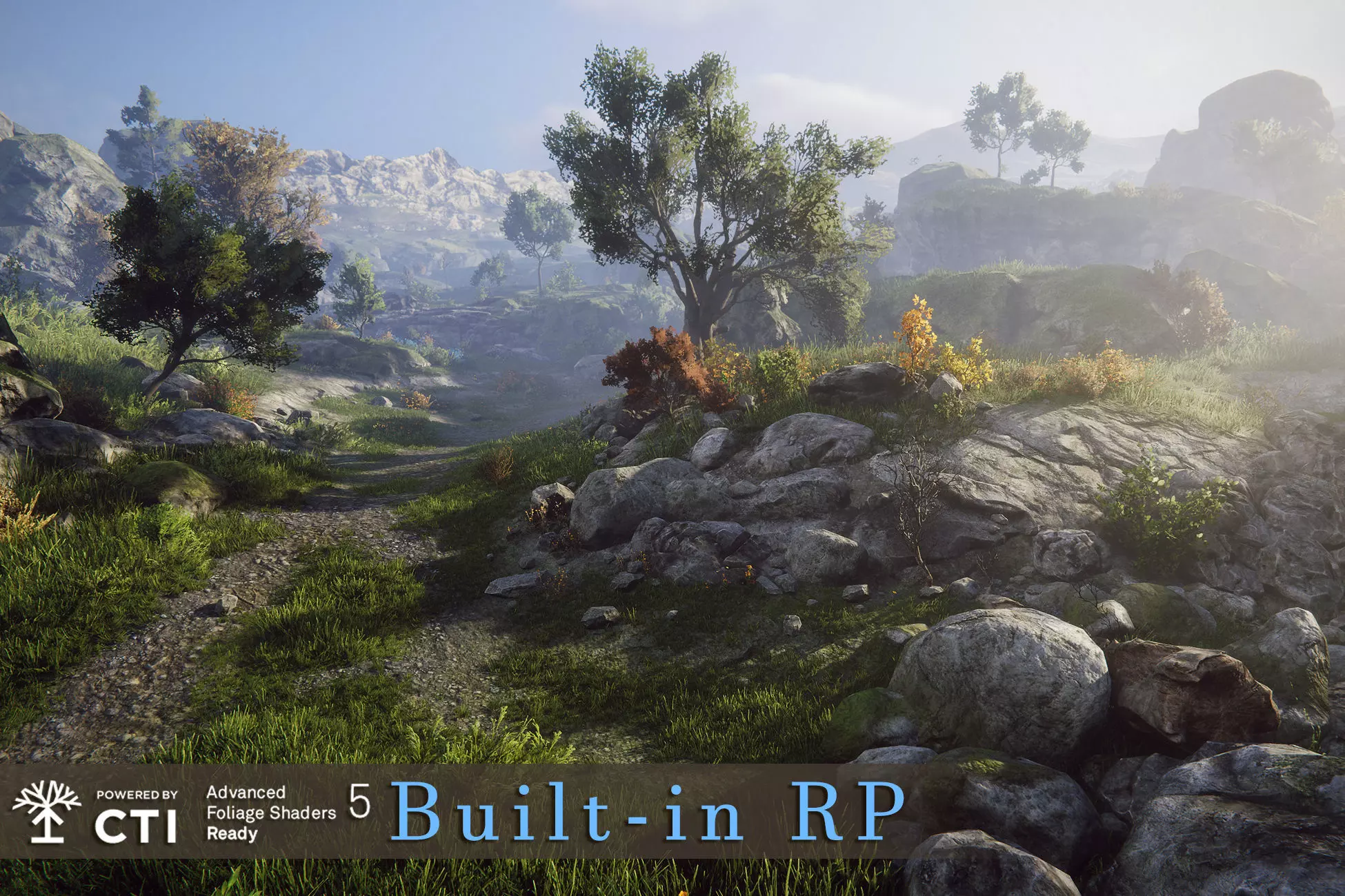 Rocky Hills Environment - Mega Pack Low-poly 3D model_0