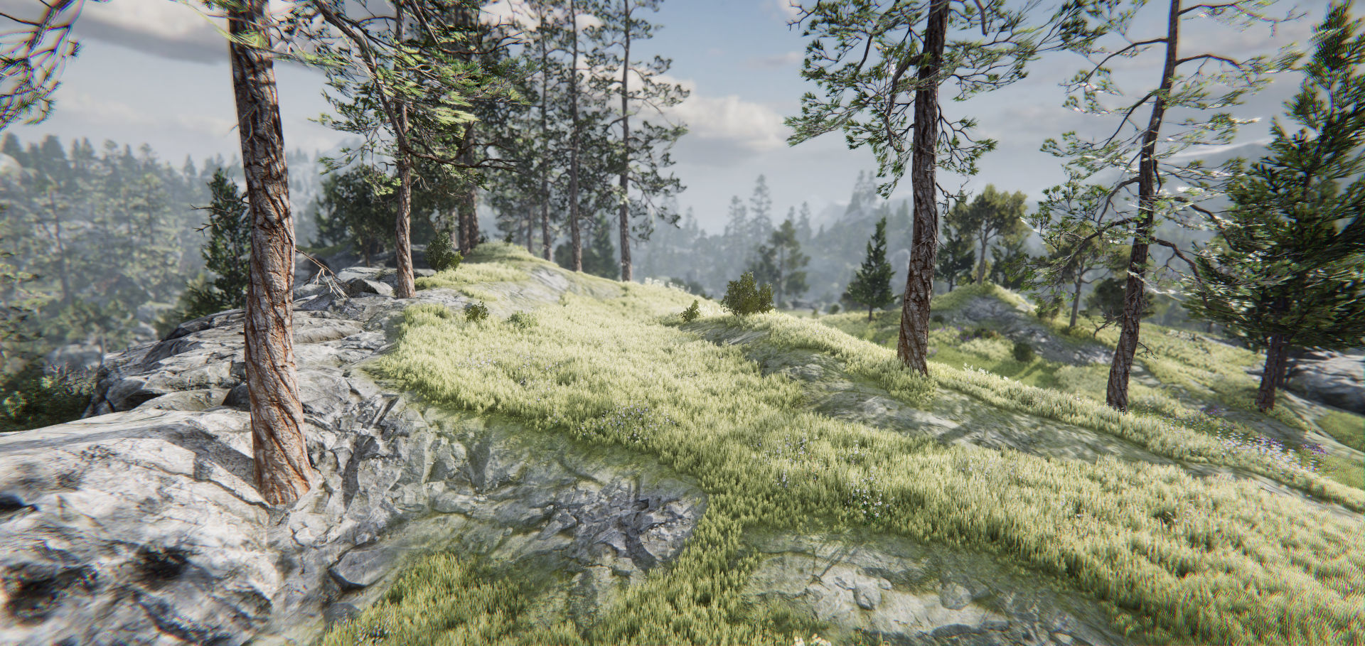 Rocky Hills Environment - Mega Pack Low-poly 3D model_23