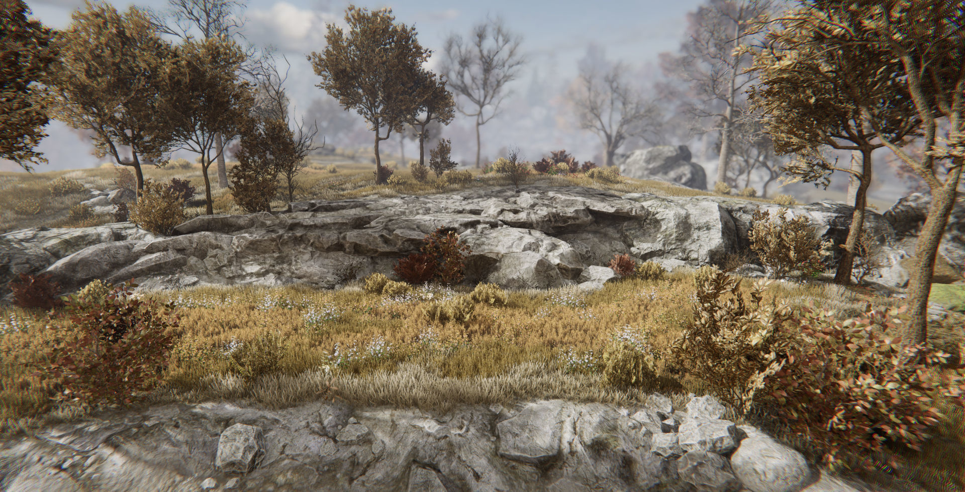 Rocky Hills Environment - Mega Pack Low-poly 3D model_33