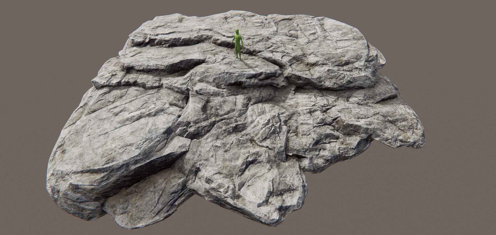 Rocky Hills Environment - Mega Pack Low-poly 3D model_49