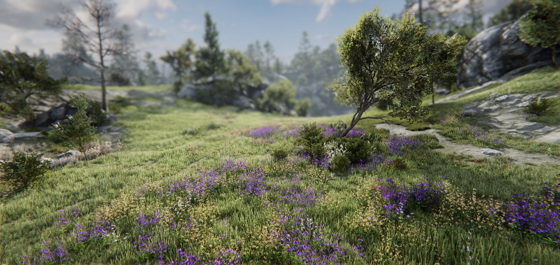 Rocky Hills Environment - Mega Pack Low-poly 3D model_21