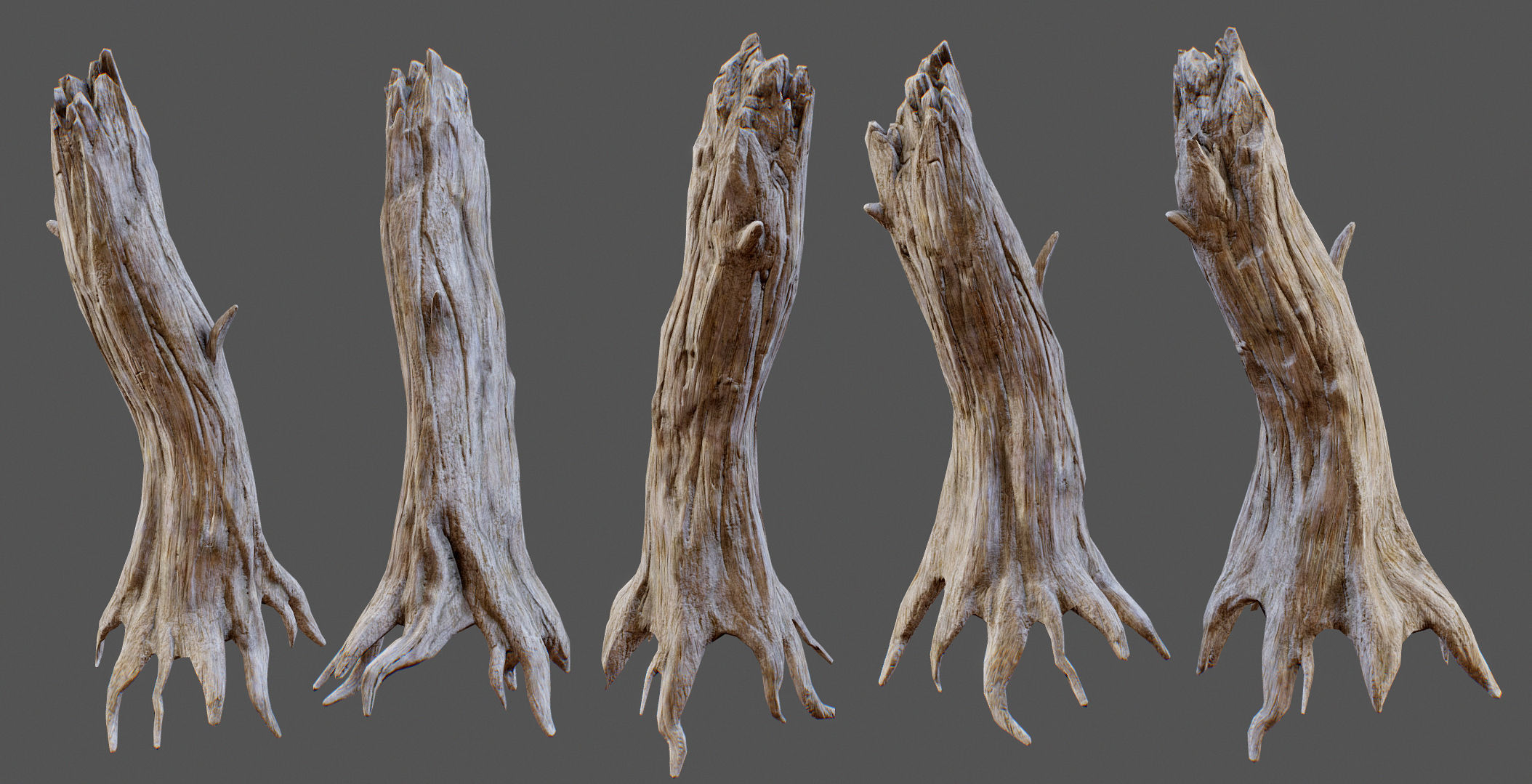 Rocky Hills Environment - Mega Pack Low-poly 3D model_51