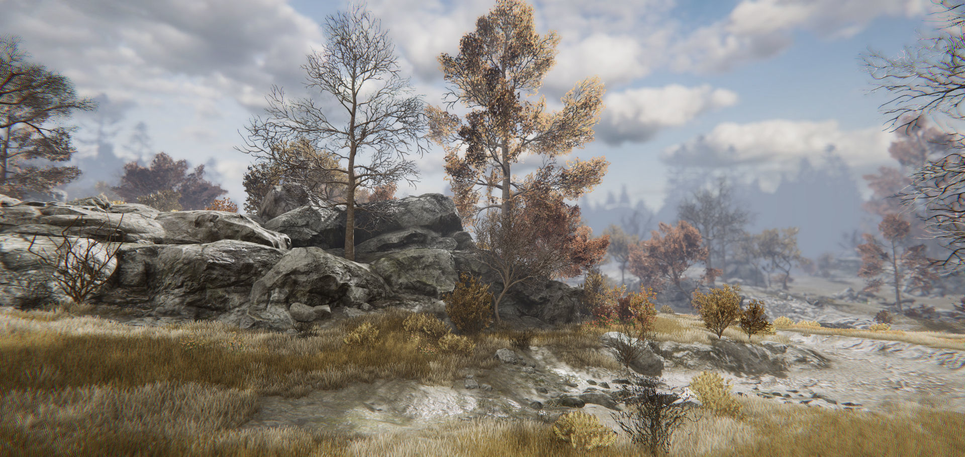 Rocky Hills Environment - Mega Pack Low-poly 3D model_34