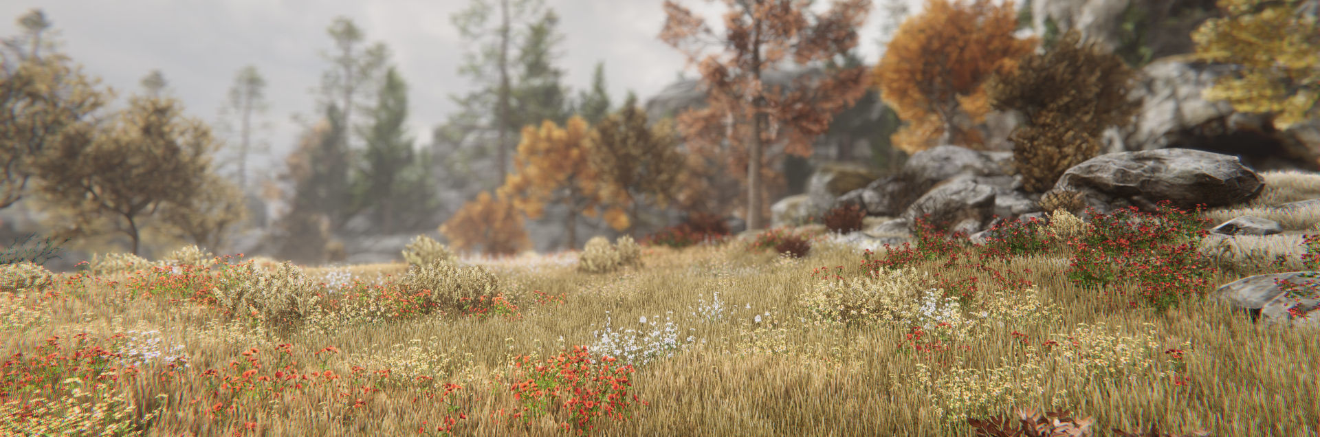 Rocky Hills Environment - Mega Pack Low-poly 3D model_32