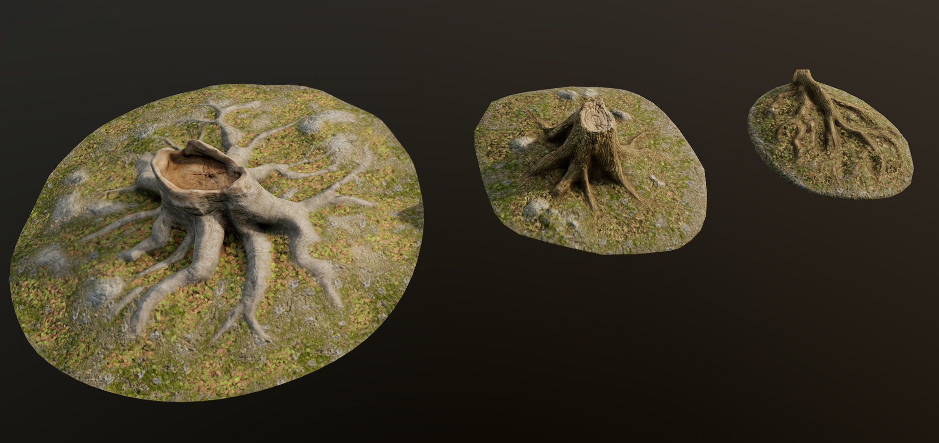 Rocky Hills Environment - Mega Pack Low-poly 3D model_54