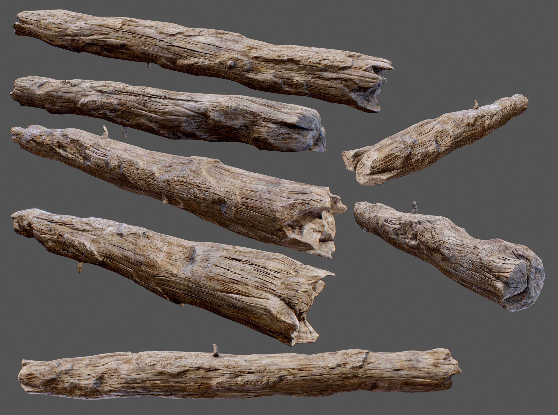 Rocky Hills Environment - Mega Pack Low-poly 3D model_52