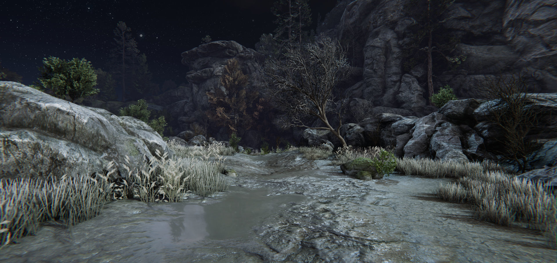 Rocky Hills Environment - Mega Pack Low-poly 3D model_16