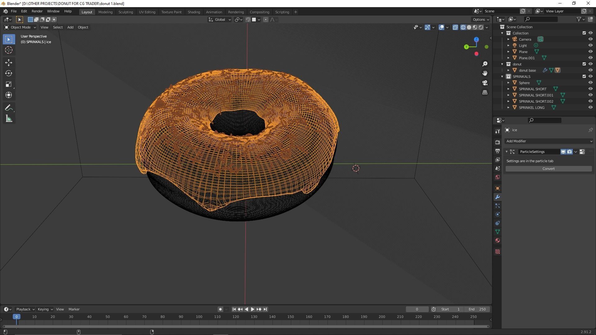 REALISTIC DONUT Free 3D model_1