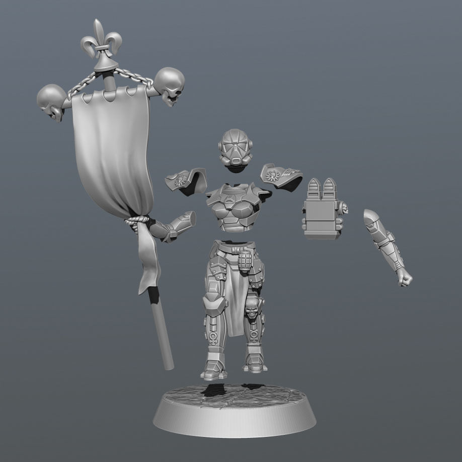 Sister of Battle 3D print model_5