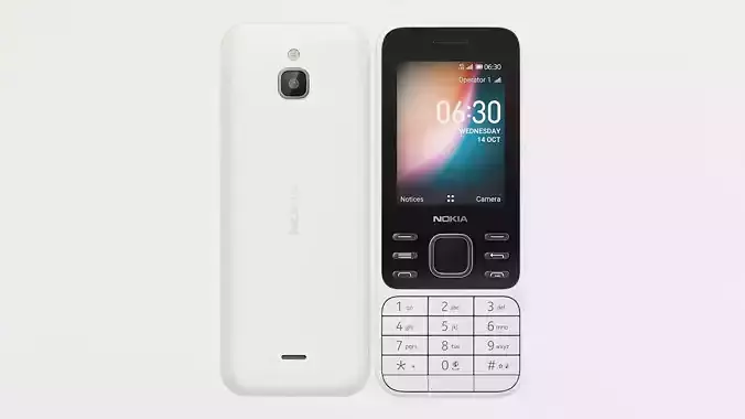 Nokia 6300 4G 3D model