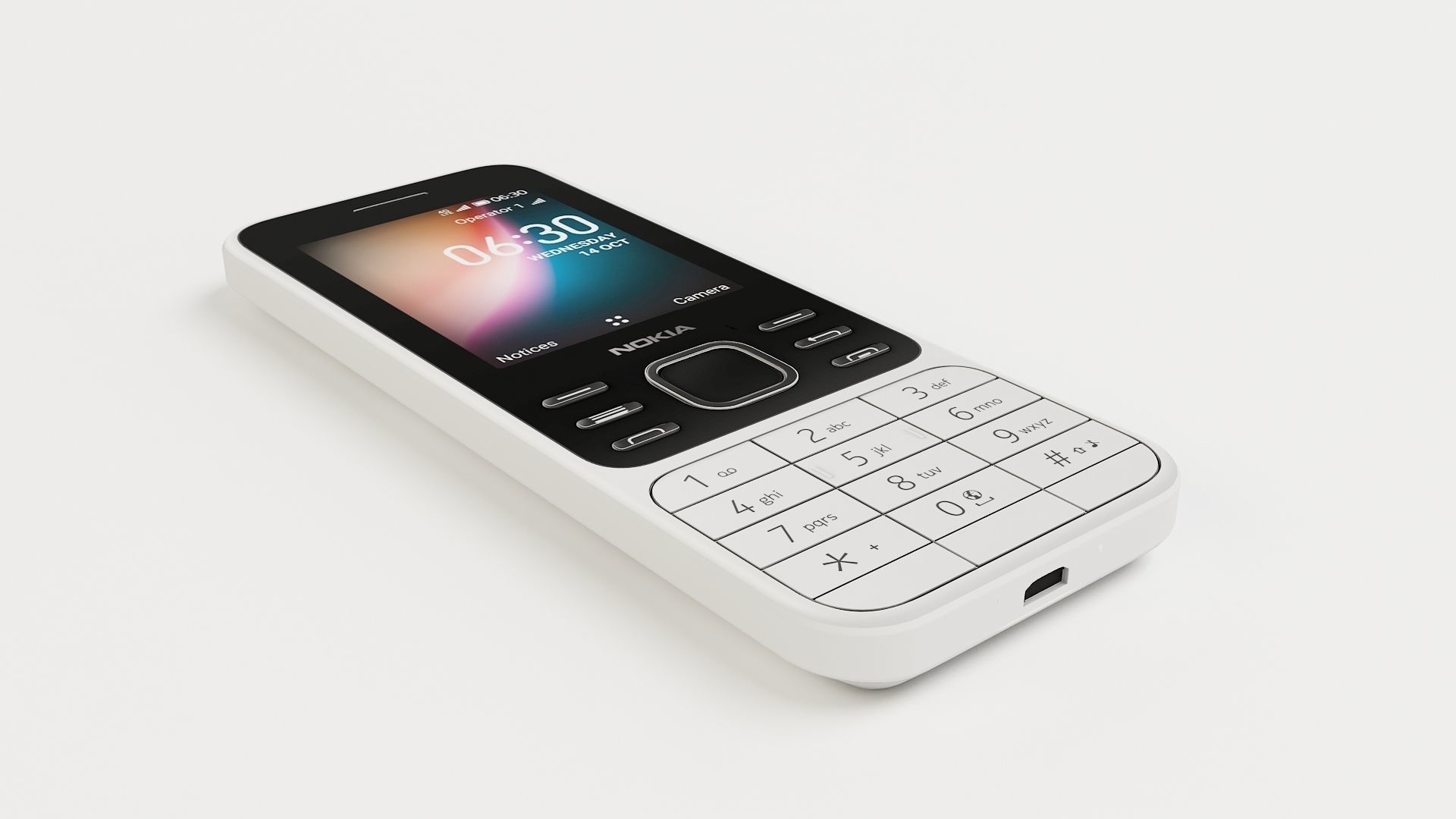 Nokia 6300 4G 3D model_4