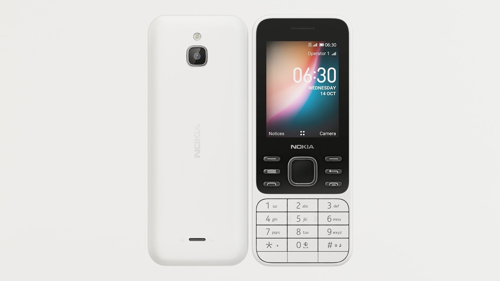 nokia 6300 all colours 3D model_6