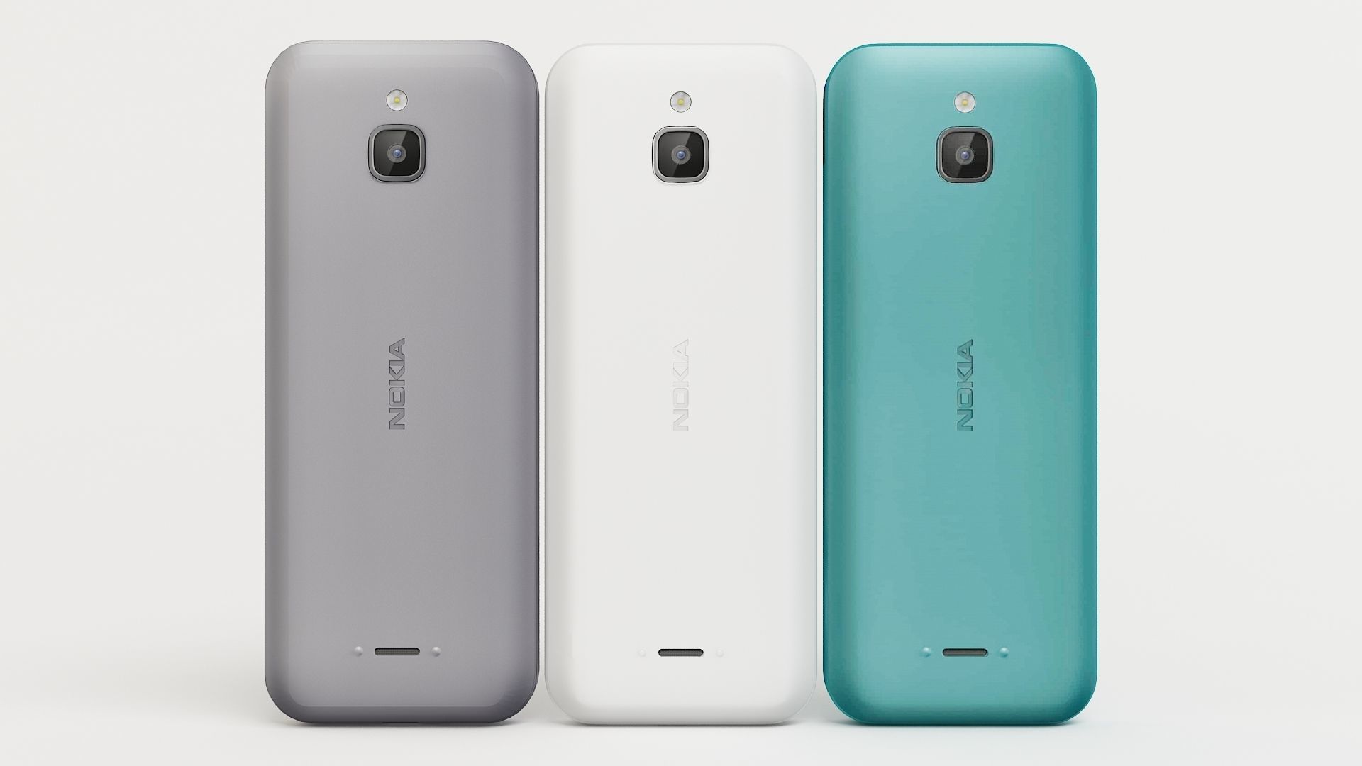 nokia 6300 all colours 3D model_4