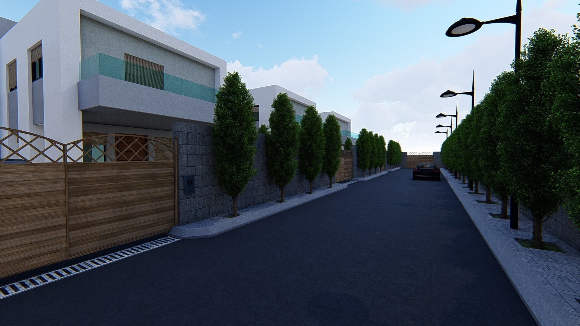 4 villa 2d 3d interior exterior walkthrough 3D model_25