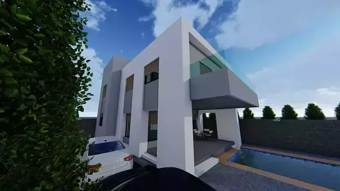 4 villa 2d 3d interior exterior walkthrough