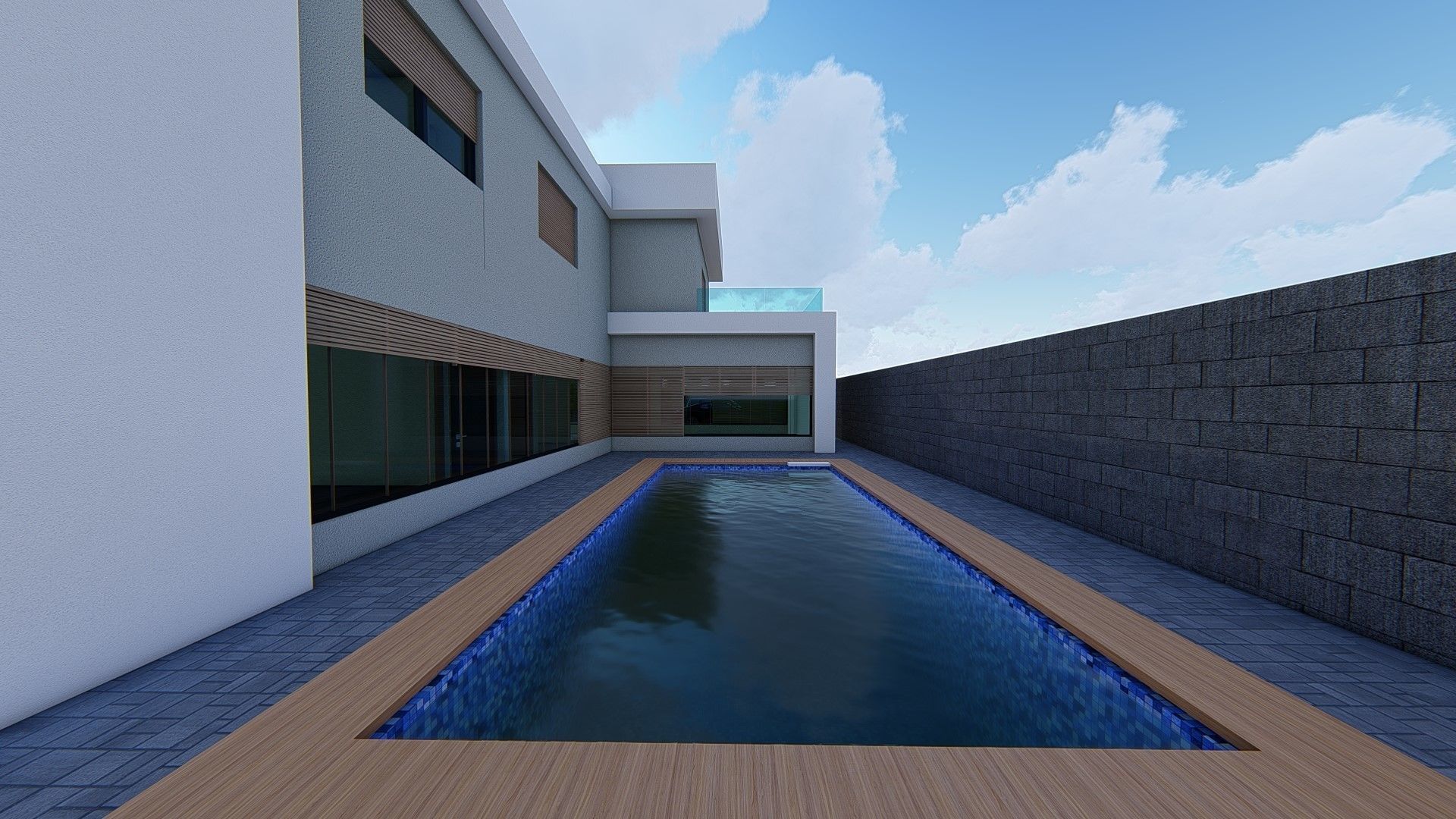 4 villa 2d 3d interior exterior walkthrough 3D model_17