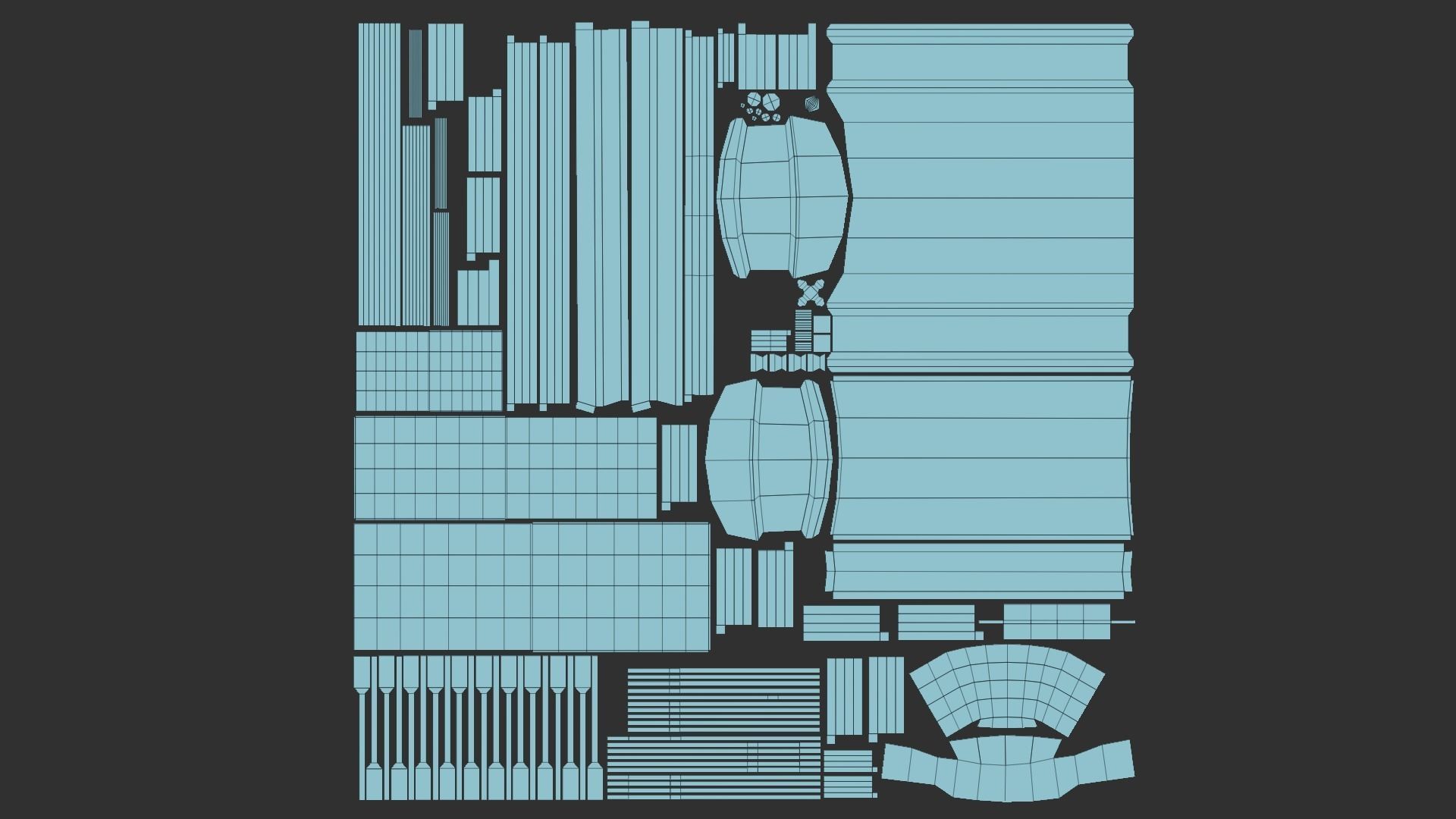 Korean Turtle Ship - Medieval Warship 05 Low-poly 3D model_8