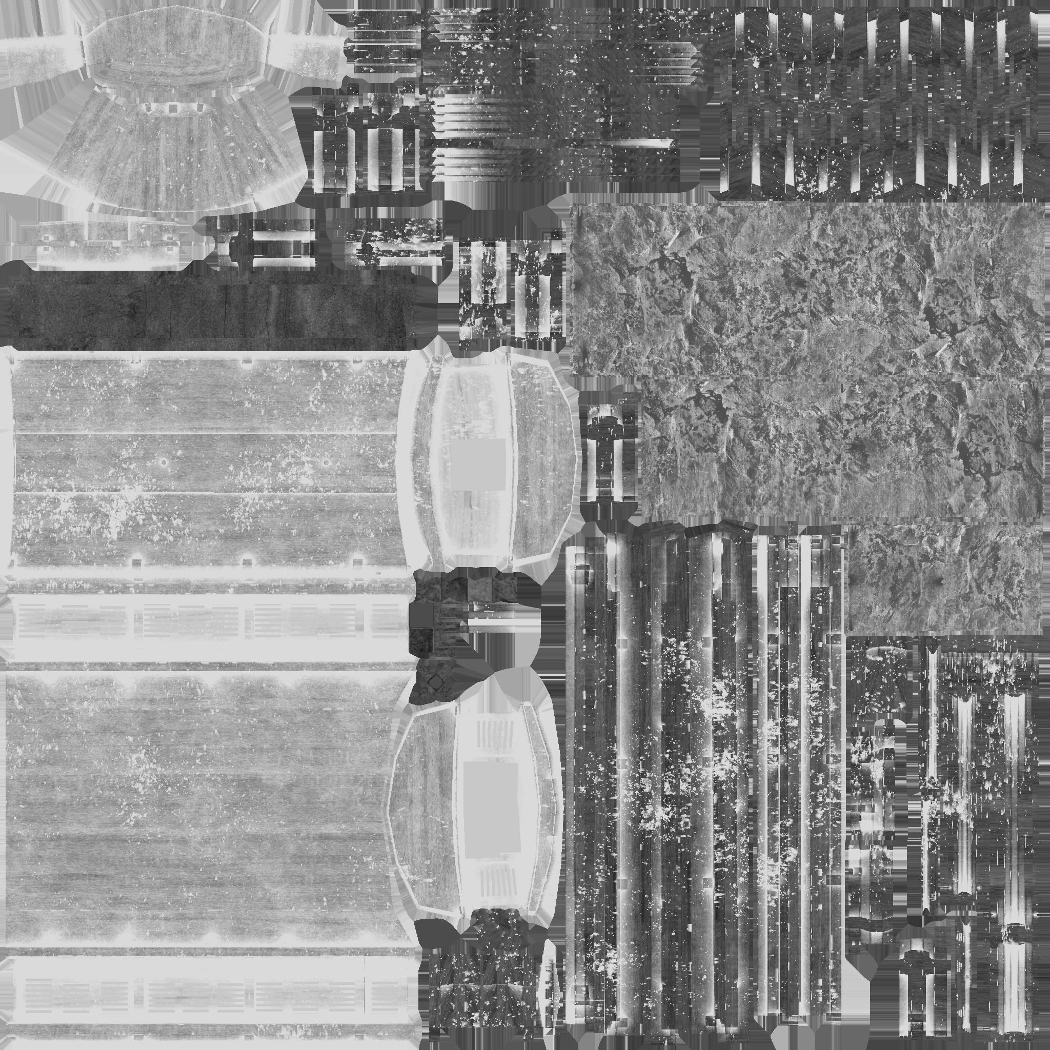 Korean Turtle Ship - Medieval Warship 05 Low-poly 3D model_18