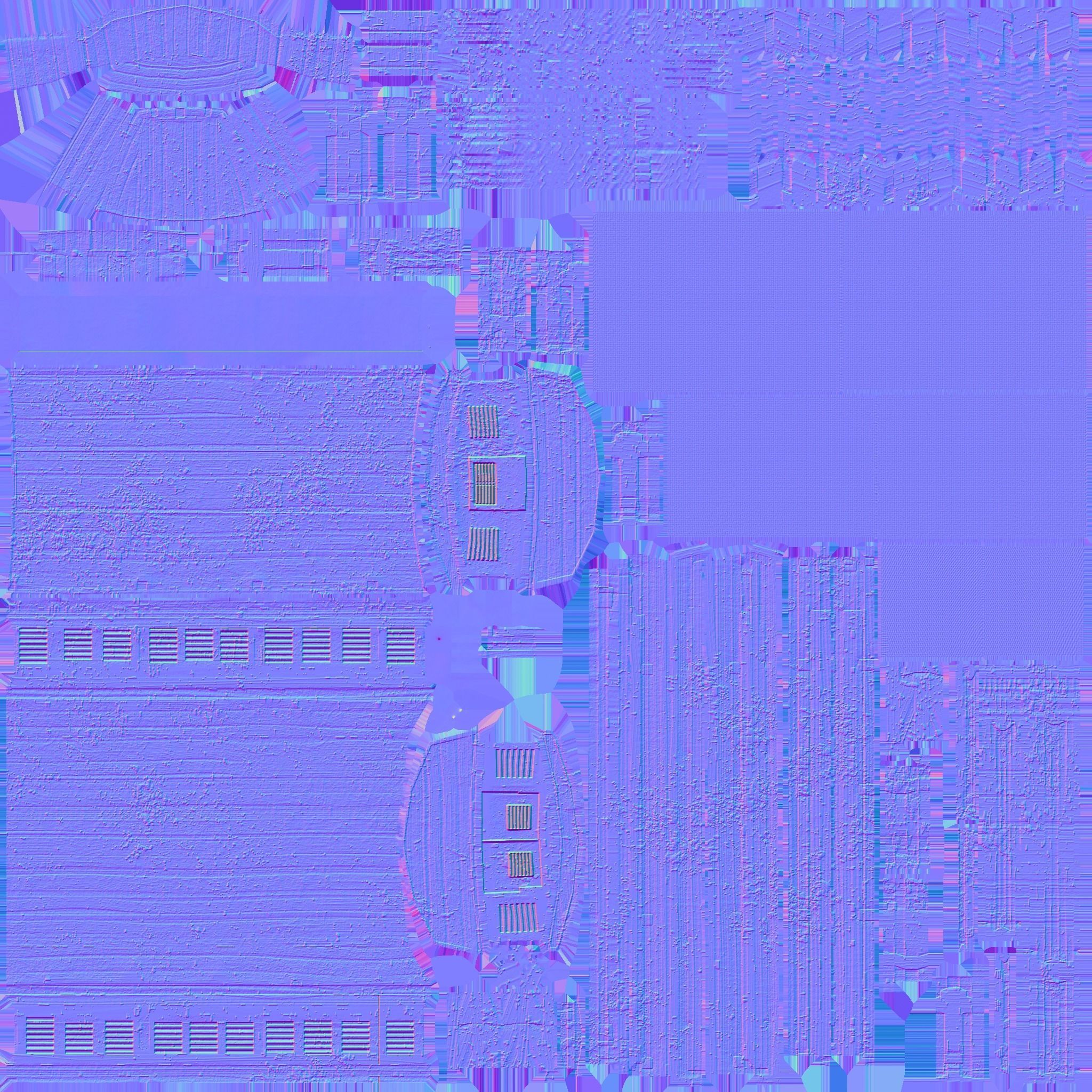 Korean Turtle Ship - Medieval Warship 05 Low-poly 3D model_17