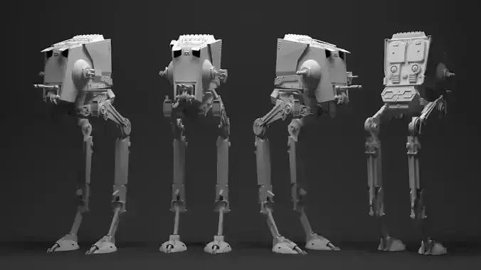 Star Wars AT-ST 3D model