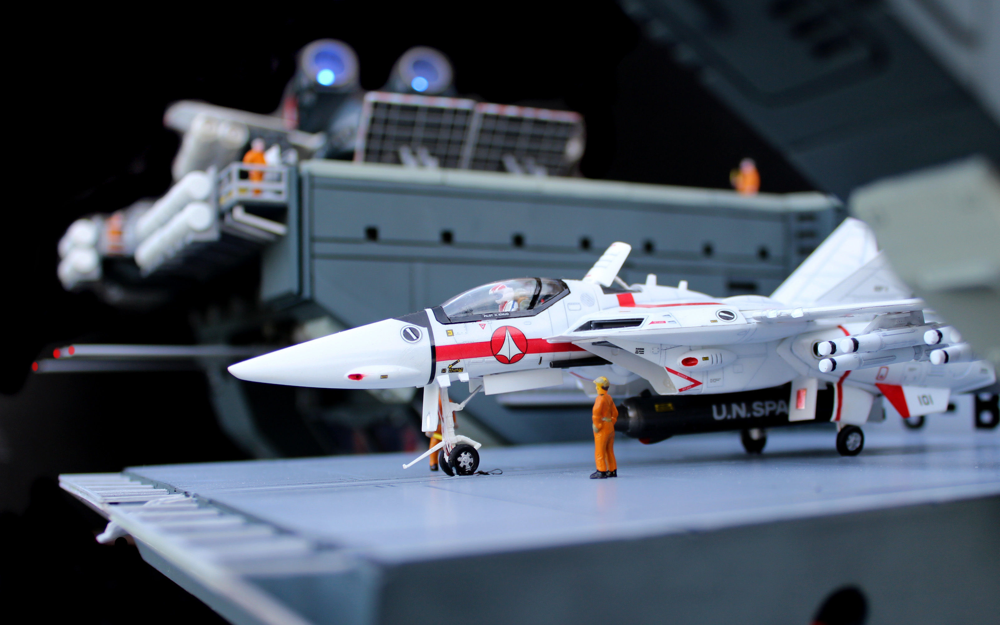 Set5 - Macross SDF1 Prometheus Hangar complete set 3D print model_26