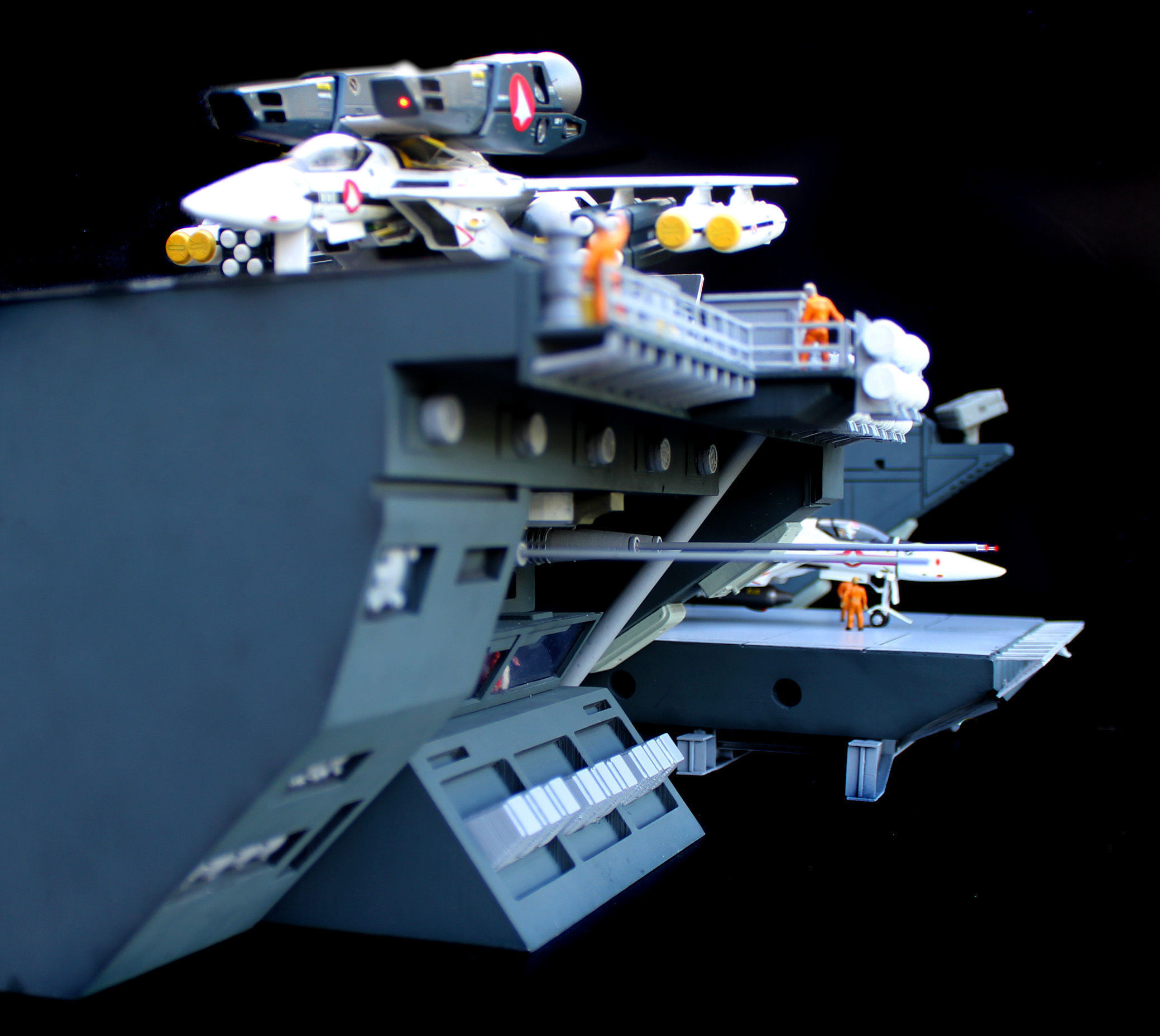 Set5 - Macross SDF1 Prometheus Hangar complete set 3D print model_35