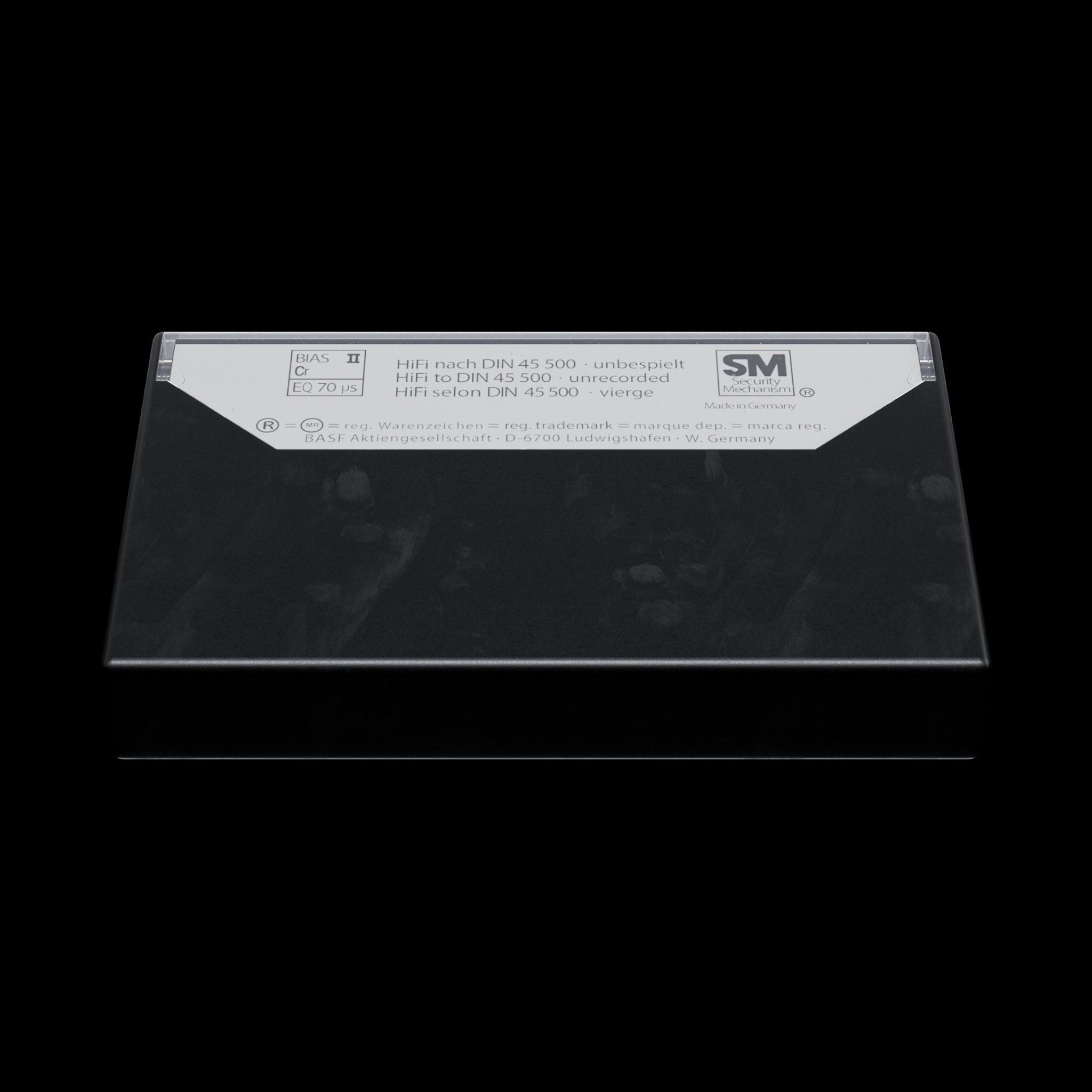 Audio Cassette Tape with Box 3D model_5